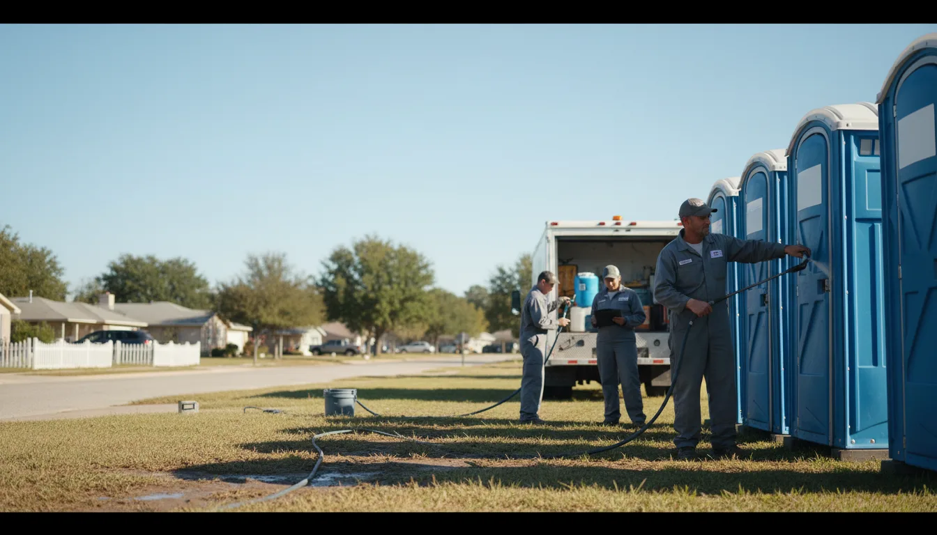 Long-Term Portable Toilet Rental in Marston, NC near me